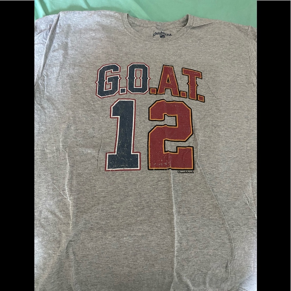 TB12 GOAT Pats/Bucs T-shirt